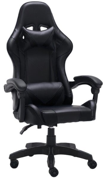 Sedia Da Gioco Girevole Remus Nero