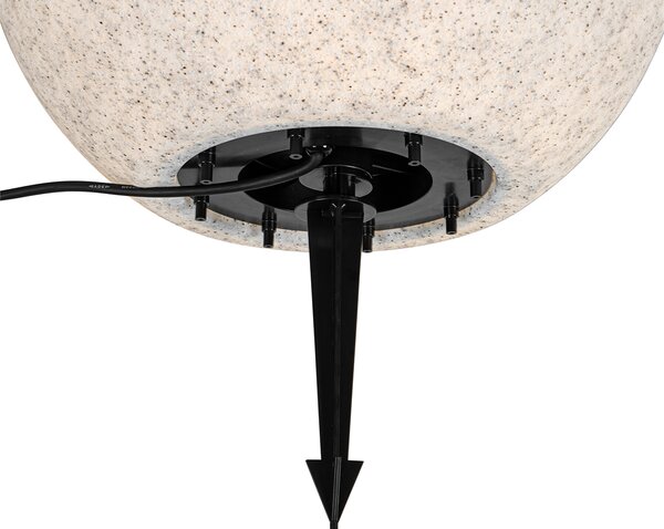 Lampada da esterno intelligente grigia 45 cm IP65 con LED - Nura
