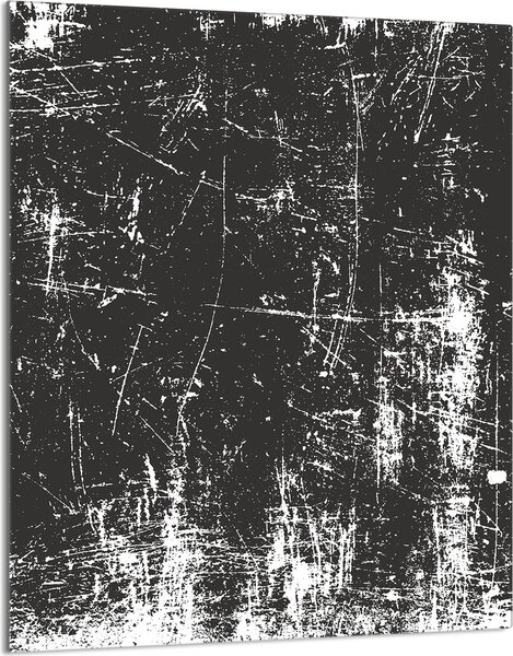 Piano cottura 40x52 Coperchio in Vetroceramica Paraspruzzi Piatto in vetro Tagliere decorativo, pezzo Nero