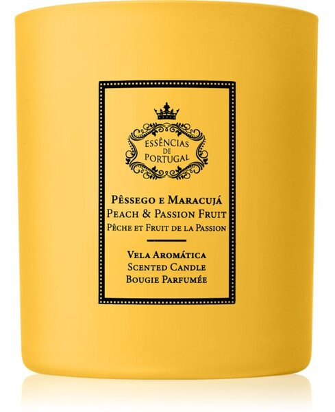 Essencias de Portugal + Saudade Natura Peach & Passion Fruit candela profumata 180 g
