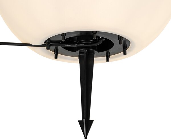 Lampada da esterno smart bianca 45 cm IP65 con WiFi A60 - Nura