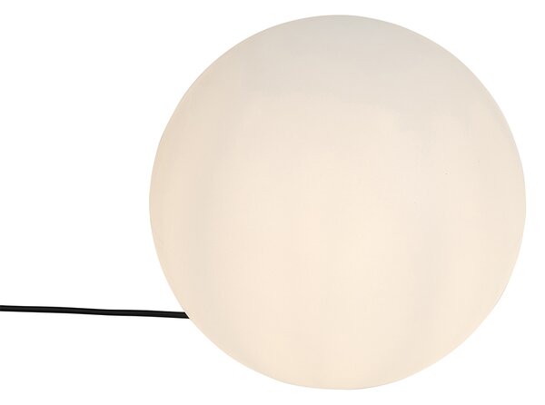 Moderne buiten vloerlamp wit 35cm IP65 - Nura