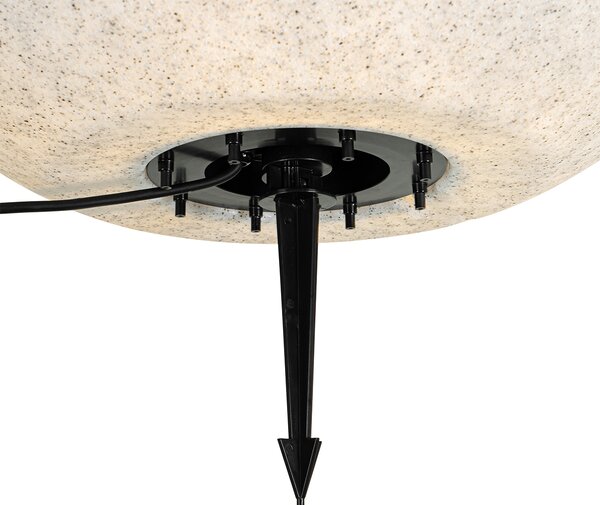 Lampada da esterno smart grigia 77 cm IP44 con Wifi A60 - Nura