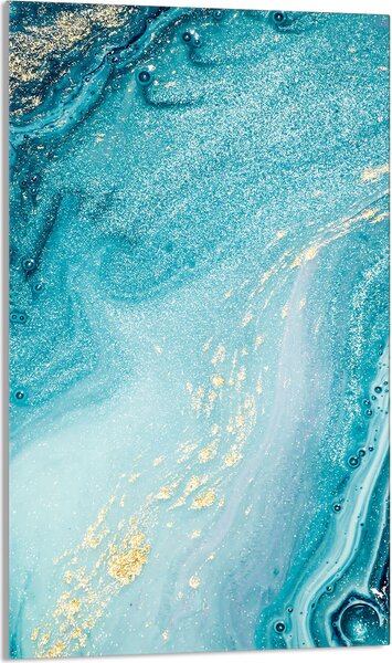Piastra copripiano cottura 30x52 Piastra copripiano cottura in Vetroceramica alzatina in vetro tagliere decorativo, marmo turchese