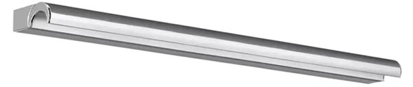 Applique led linea light halfpipe 9808 3000k 1929lm ip44 alluminio lucido orientabile - Linea Light Group