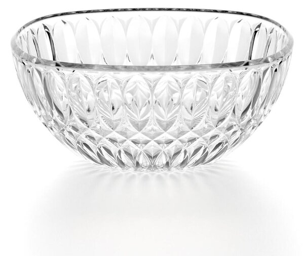 Contenitore insalatiera Piccola l. 21 Decoro Vanity Pio eTito Toso in acrilico Bio-based Dimensioni L �21xh9,3cm - 2130 cc Trasparente