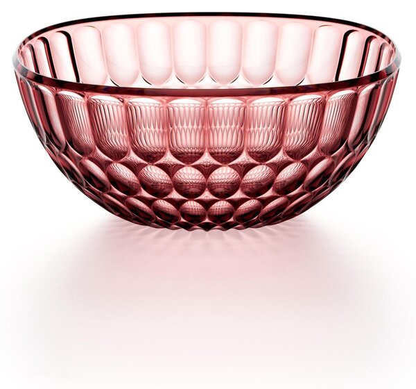 Contenitore insalatiera Media l. 25 Decoro Vanity Pio eTito Toso in acrilico Bio-based Dimensioni L �25xh11 cm - 2500 cc Malva