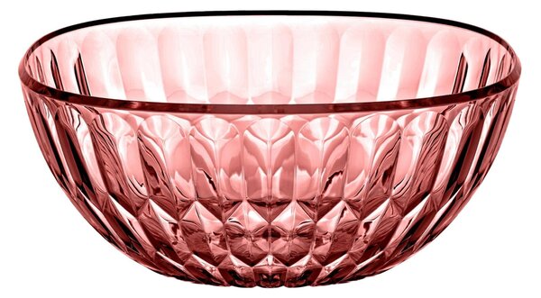 Contenitore insalatiera in Cristallo Acrilico Bio-based VANITY Dimensioni �30xh13 cm - 6280 cc in scatola serigrafata Colore Malva