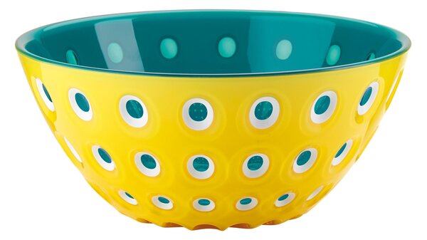 Ciotole contenitore 20xh 9 cm -1350 cc Le Murrine Giallo-Bianco-Acquamarina