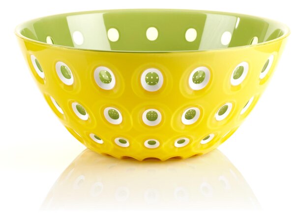 Ciotole contenitore 20xh 9 cm -1350 cc Le Murrine Zafferano/Bianco/ Verde ninfea