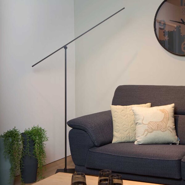 Lucide Piantana moderna a LED dimmerabile con struttura orientabile in alluminio - Agena