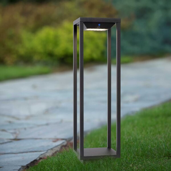 Lucide Lampada da giardino a LED con struttura in alluminio dal design moderno - Tenso Solar