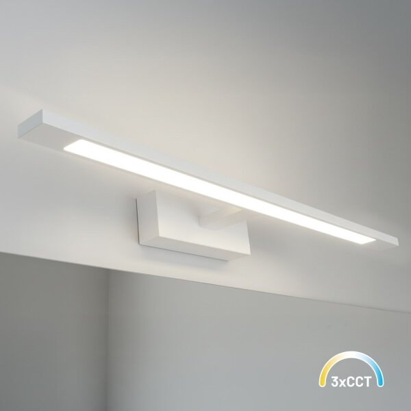 Illuminazione a LED per specchio da bagno KLIMT LED/12W/230V 3000/4000/6000K 60 cm IP44 bianco