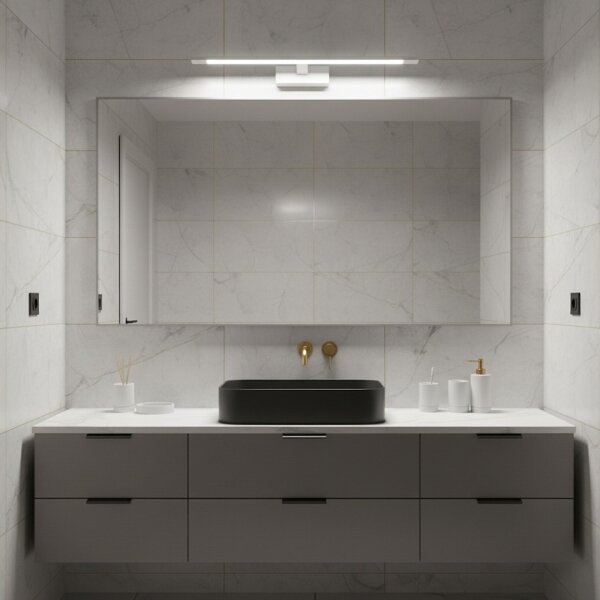 Illuminazione a LED per specchio da bagno KLIMT LED/12W/230V 3000/4000/6000K 60 cm IP44 bianco
