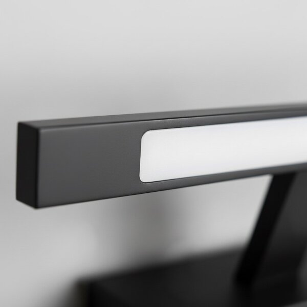 Illuminazione a LED per specchio da bagno KLIMT LED/8W/230V 3000/4000/6000K 40 cm IP44 nero