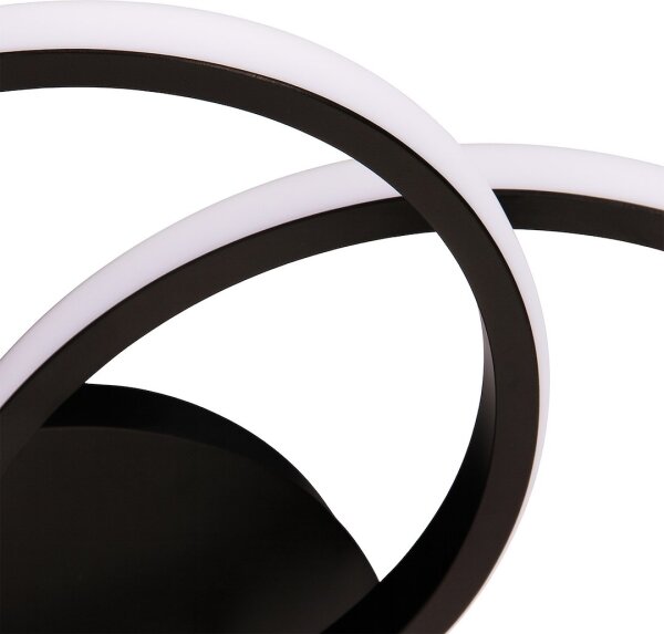 Plafoniera LED TITANO LED/12W/230V nera