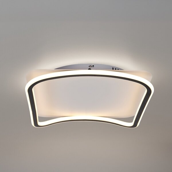 Plafoniera LED CALI 30W/230V 40x40 cm nera