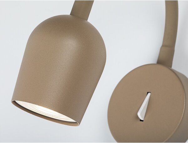 Rabalux 73112 - Faretto da parete LIANET 1xGU10/15W/230V beige