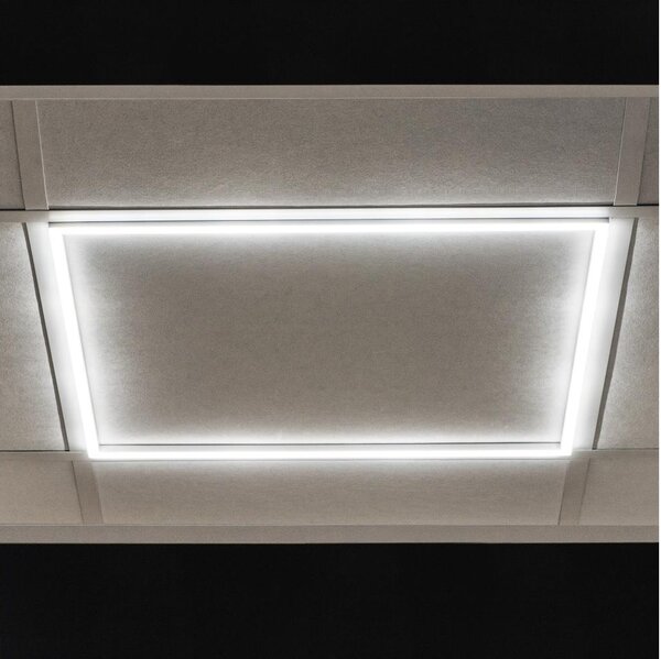 Kanlux 26789 - Telaio da incasso per controsoffitto AVAR LED/32W/230V 6000K 59x59 cm