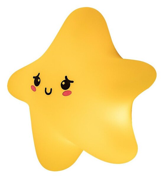 Rabalux 76046-LED Lampada da notte per bambini dimmerabile, ricaricabile, a sfioramento DREAMIES 2,7W/5V 200mAh stella
