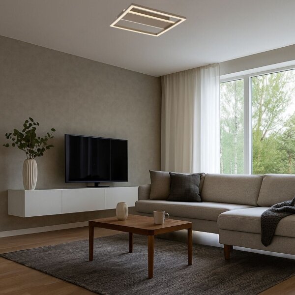 Rabalux 71476 - Plafoniera LED GLAVIAN, 24W, 230V, 33x33 cm