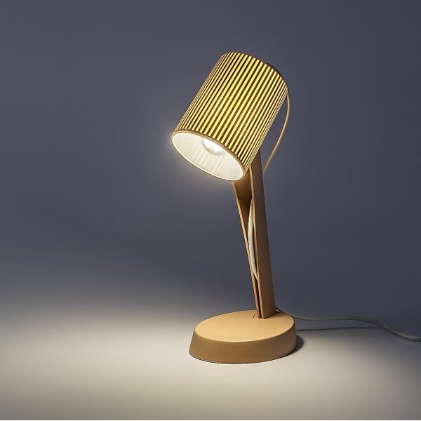 Rabalux 74089 - Lampada da tavolo SOLVET 1xE14/11W/230V beige