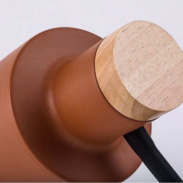 Rabalux 74100 - Lampada da tavolo PASTRO 1xE27/20W/230V arancione