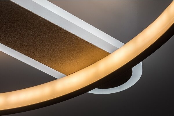 Rabalux 71468 - Plafoniera dimmerabile a LED BRANTIEL LED/55W/230V 3000-6000K 53x45 cm + telecomando