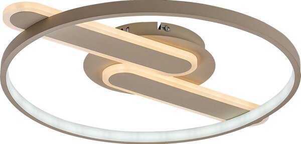 Rabalux 71468 - Plafoniera dimmerabile a LED BRANTIEL LED/55W/230V 3000-6000K 53x45 cm + telecomando