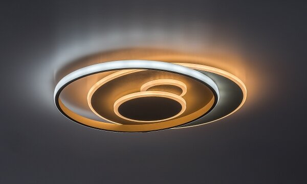 Rabalux 71465 - Plafoniera LED dimmerabile BRANTIEL 57W/230V 3000-6000K 48,5x40 cm + telecomando