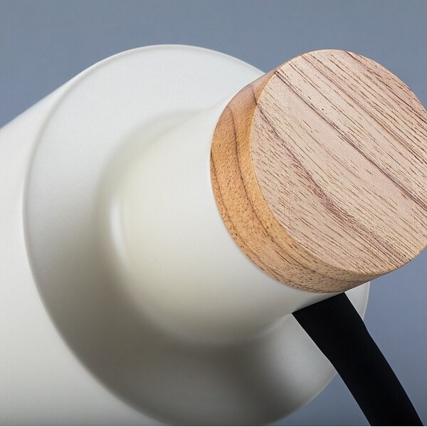 Rabalux 74097 - Lampada da tavolo PASTRO 1xE27/20W/230V, colore crema