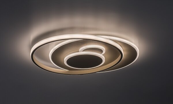 Rabalux 71465 - Plafoniera LED dimmerabile BRANTIEL 57W/230V 3000-6000K 48,5x40 cm + telecomando