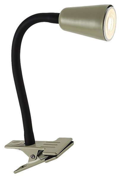 Rabalux 74092 - Lampada da tavolo con morsetto ALDO 1xGU10/7W/230V kaki