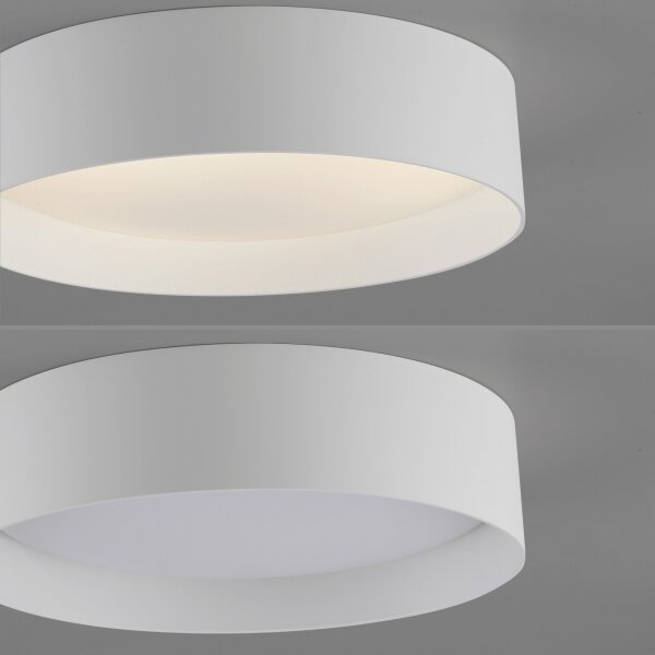 Schöner Wohnen 14593-16 - Plafoniera LED dimmerabile TAVOLI LED/10W/230V bianca+telecomando