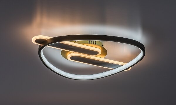Rabalux 71467 - Plafoniera dimmerabile a LED BRANTIEL LED/60W/230V 3000-6000K 53x45 cm+telecomando