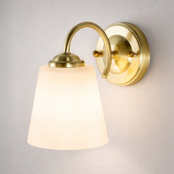 Lampada da parete PAFOS 1xE27/15W/230V, finitura oro