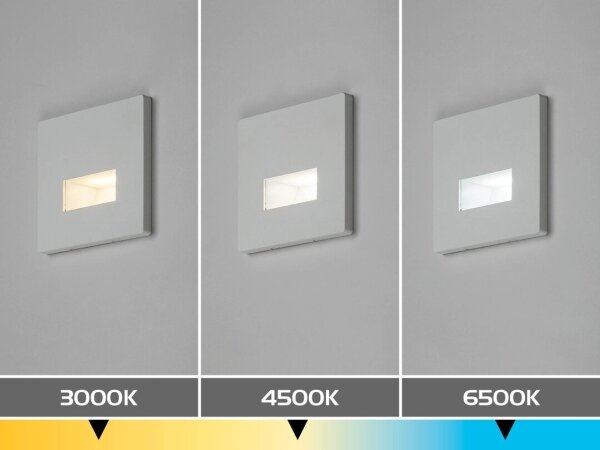 Rabalux 77196 - Lampada LED per scale LUNCA LED/1W/230V 3000/4500/6500K bianca