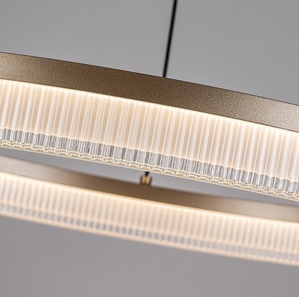 Rabalux 72471 - Lampadario LED dimmerabile a sospensione con cavo RIVONA LED/24W/230V 3000-6500K + telecomando