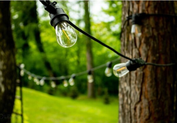 Catena decorativa da esterno MIMOSA 20xE27/1,3W/230V IP44 10m