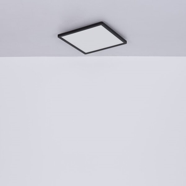 Globo 41563-24B - Plafoniera LED da bagno SAPANA LED/24W/230V IP44 nero