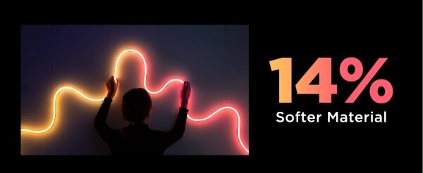 Govee - Neon 2 MATTER striscia LED flessibile 3m RGBIC Wi-Fi