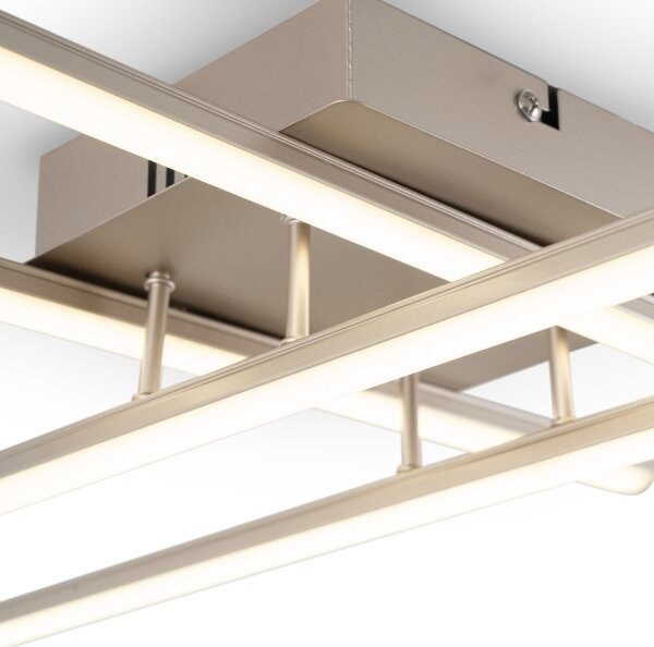 Brilagi - Plafoniera LED STRIPES LED/37W/230V argento