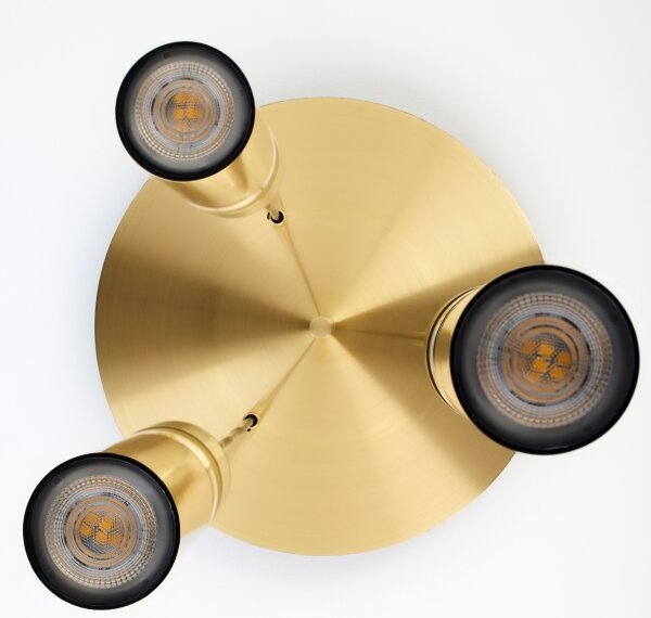 Jupiter 2019 - Lampadario a sospensione con filo ALAS 3xGU10/10W/230V oro