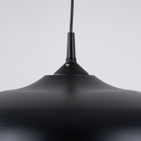Sollux SL.1330 - Lampadario a sospensione con filo GINA 1xE27/15W/230V diametro 38 cm nero