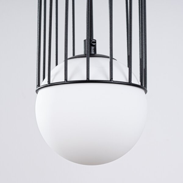 Sollux SL.1332 - Lampadario a sospensione con filo BRINA 1xG9/8W/230V nero