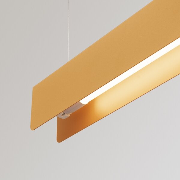 Sollux SL.1396 - Lampadario LED a sospensione con filo SPARK 1xG13/8,5W/230V oro