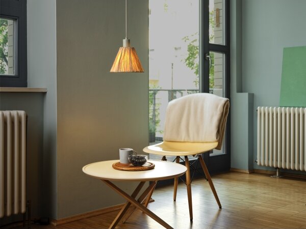 Ledvance - Lampadario a sospensione con filo DECOR RAFFIA 1xE27/15W/230V