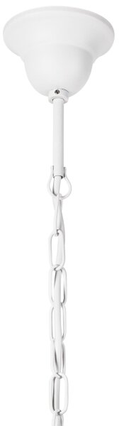 Lampadario a catena RETRO II 5xE27/60W/230V bianco