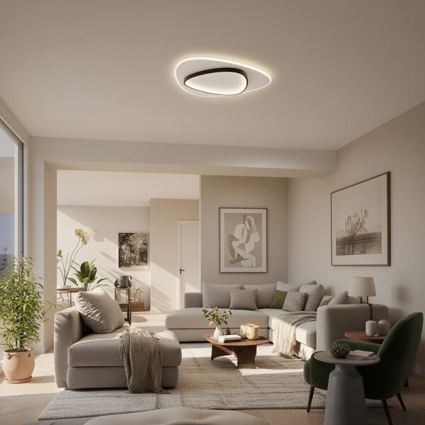 Brilagi - Plafoniera a LED dimmerabile FLARE LED/70W/230V 3000-6000K+telecomando