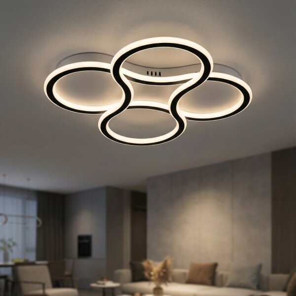 Brilagi - Plafoniera LED dimmerabile ORELLI LED/53W/230V 3000-6000K + telecomando
